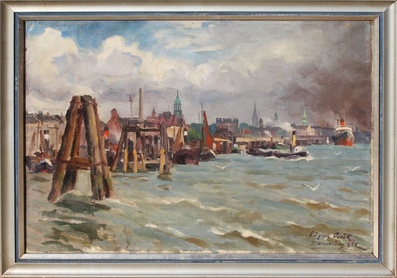 Csuk Jenő: Hamburg, 1922