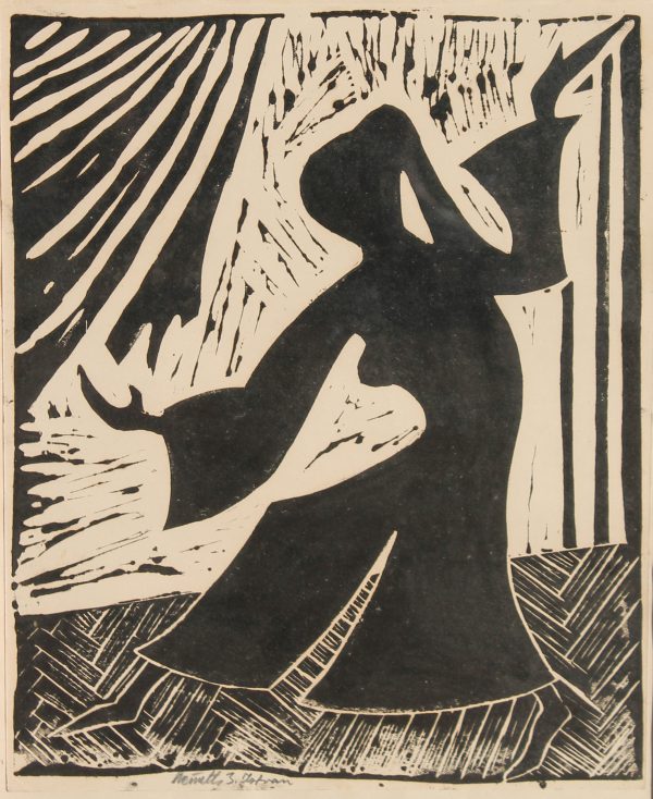 Németh B. István: Táncoló nő