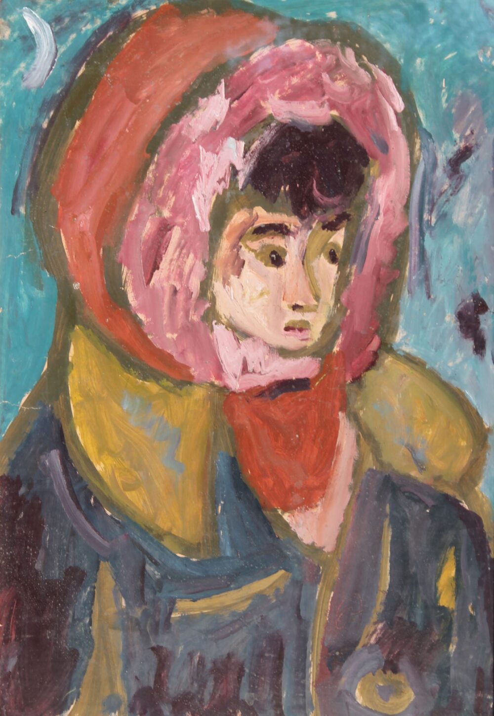 Németh Miklós: Sapkában, kabátban, 1967