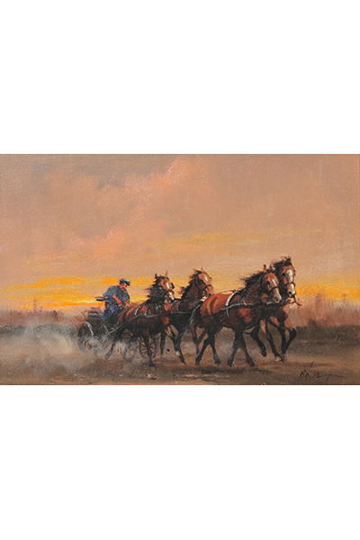 Bán Tibor: Alkonyi fényben