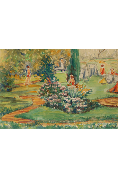 Kassainé Szarjas Gertrúd: Strandolók