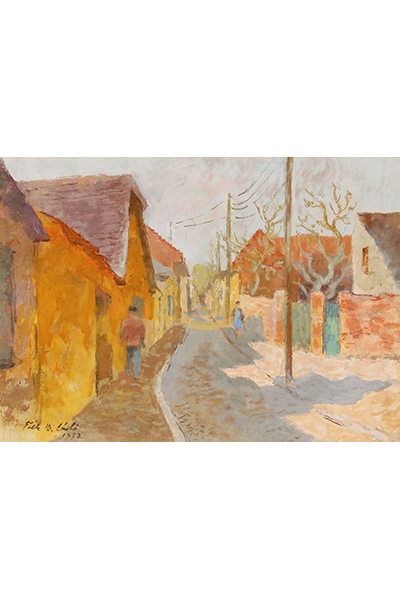 Tóth B László: Óbudai házak, 1973