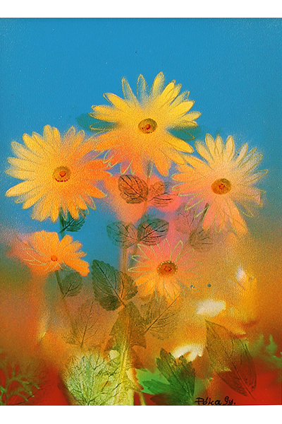 Póka György: Színes Aranyvirágok, 2025