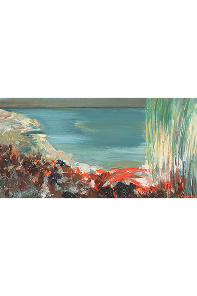 Szamosvári József (Várpalota, 1931-?, 2011) : Vízpart