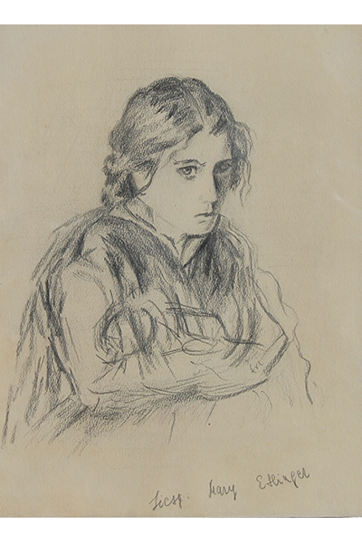 Zichy Etlinger Mary (1827-1906): Leány