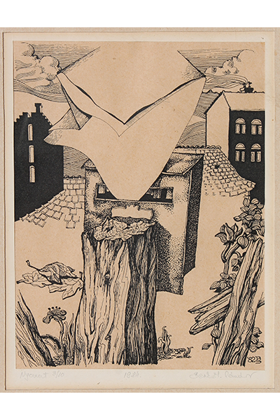 Benkő T. Sándor: Nyomat 3/10, 1984
