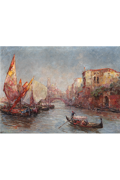 Felix Ziem: Velence, 1890-1910 között