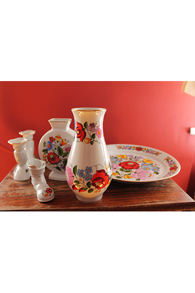 Kalocsai porcelán szett