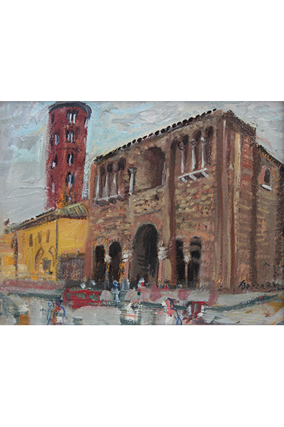 Breznay József: Theodoric palotája (Ravenna)