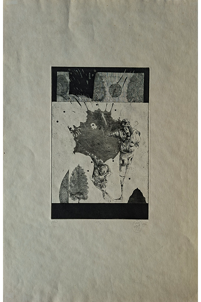Nagy Gábor (Budapest, 1949): „Tél”, 23/50, 1988