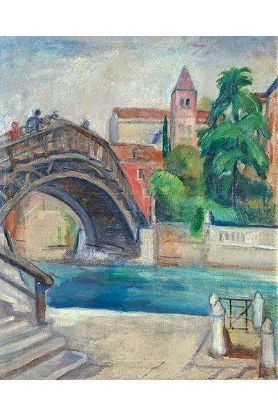 Schlossberger Klára: Velencei részlet,1930-as évek